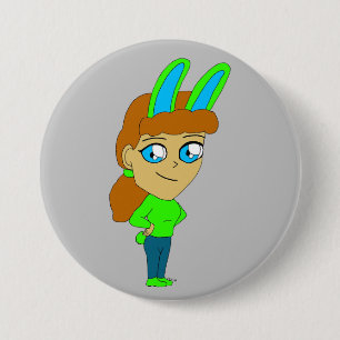 chibi bunnygirl button