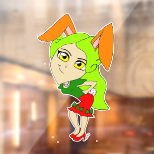 chibi bunnygirl  button
