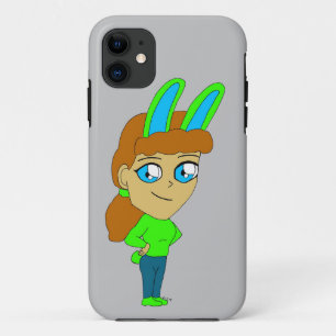 chibi bunnygirl Case-Mate iPhone case