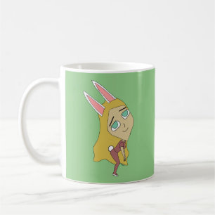 chibi bunnygirl coffee mug
