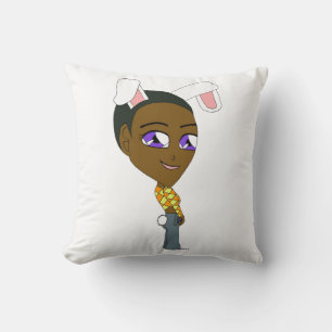 chibi bunnygirl   cushion