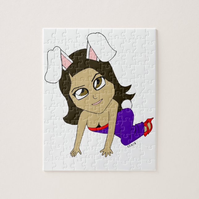 chibi bunnygirl jigsaw puzzle (Vertical)