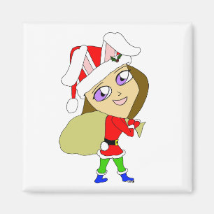 chibi bunnygirl   magnet