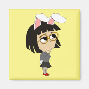 chibi bunnygirl   magnet
