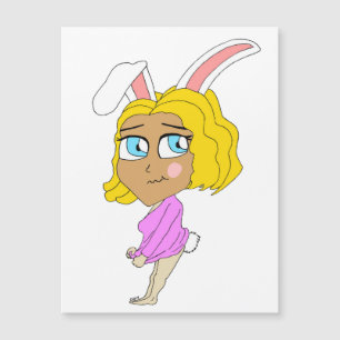 chibi bunnygirl    magnet