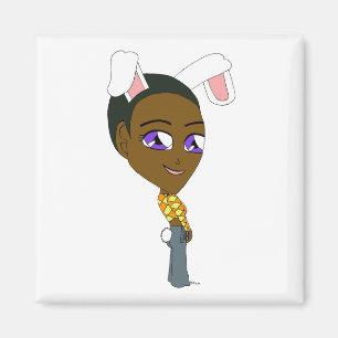 chibi bunnygirl magnet