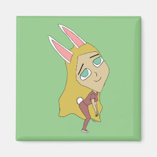 chibi bunnygirl   magnet