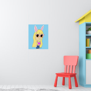 chibi bunnygirl poster