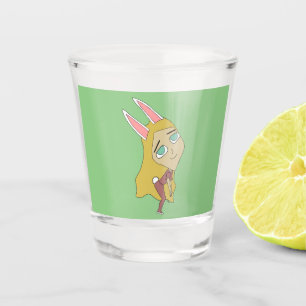 chibi bunnygirl shot glass