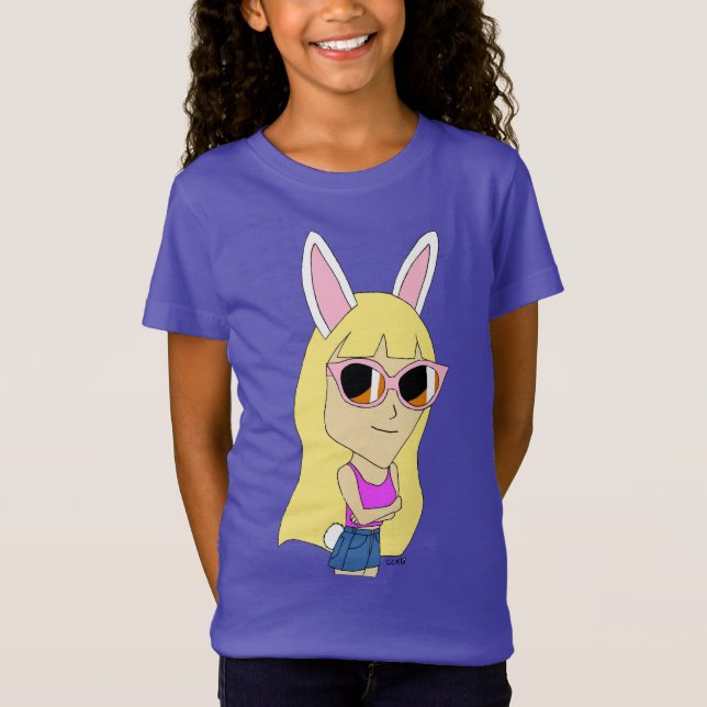 chibi bunnygirl  T-Shirt (Front)