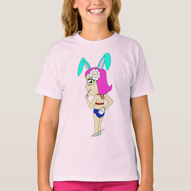 chibi bunnygirl    T-Shirt (Front)
