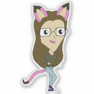 chibi catgirl     