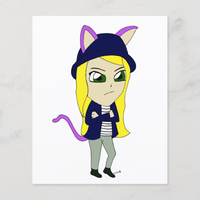 chibi catgirl (Front)