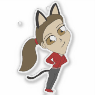 chibi catgirl      