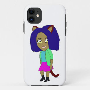 chibi catgirl   Case-Mate iPhone case