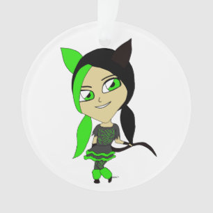 chibi catgirl     ornament