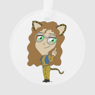 chibi catgirl ornament