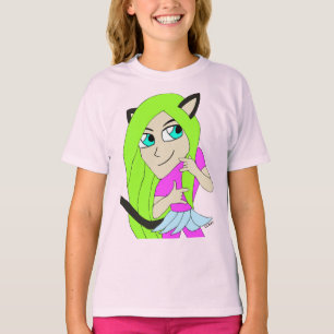 chibi catgirl   T-Shirt