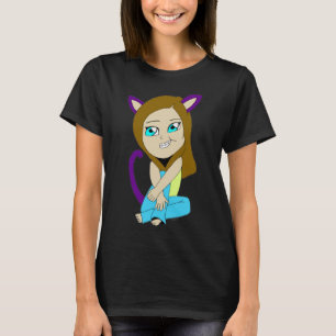chibi catgirl  T-Shirt