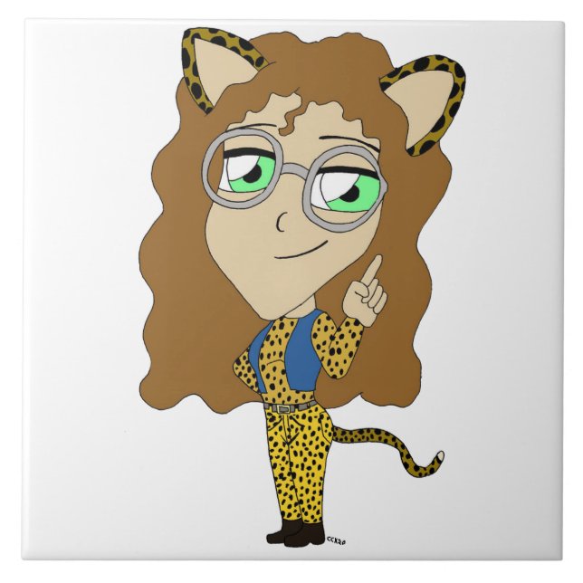 chibi catgirl    tile (Front)