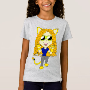 Chibi Catgirl with paws T-Shirt
