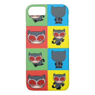 Chibi Catwoman Character Poses Case-Mate iPhone Case