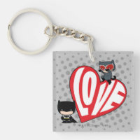 Chibi Catwoman Pounce on Batman