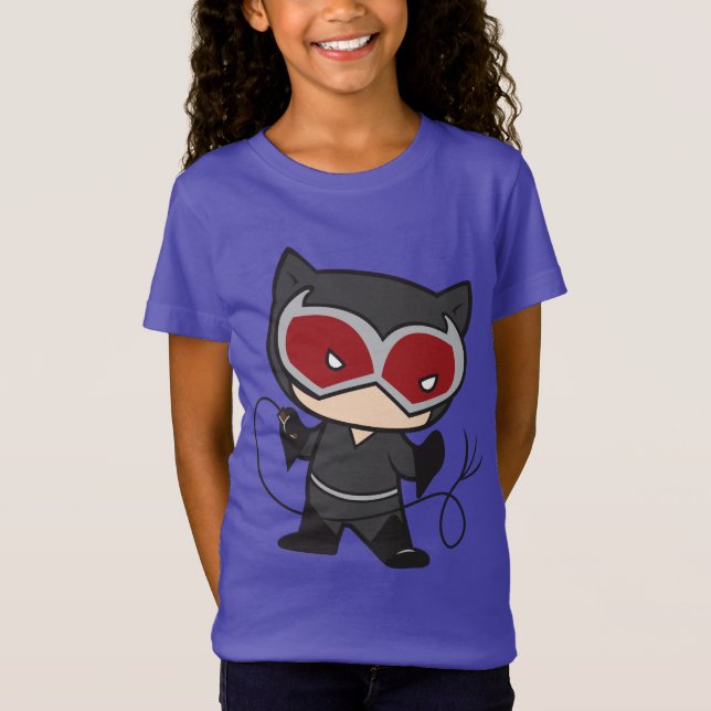 Chibi Catwoman T-Shirt (Front)