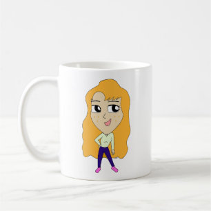 chibi coffee mug