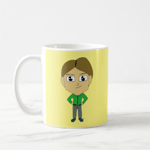chibi coffee mug