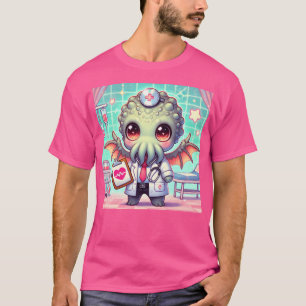 Chibi Cthulhu The Adorable Cosmic Doctor T-Shirt
