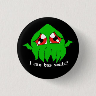 Chibi Cthulu lolthulu 3 Cm Round Badge