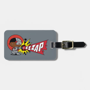 Chibi Cyborg's Cybernetic Cannon Luggage Tag