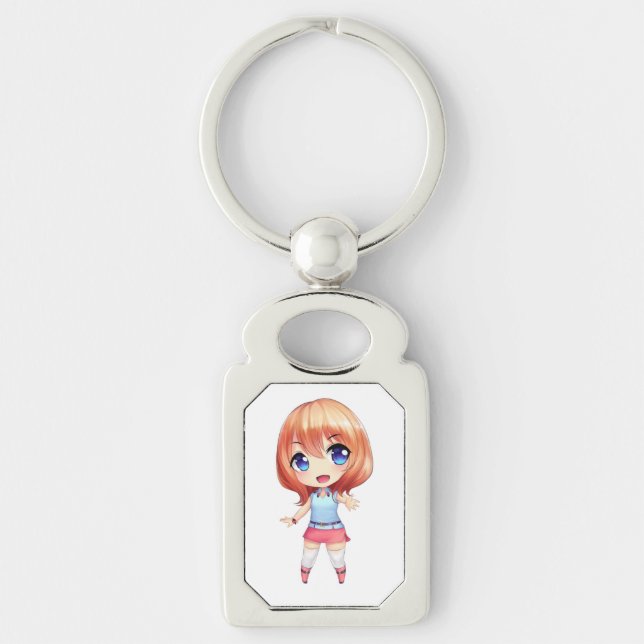 Chibi Dee Dee Deluxe Keyring (Front)