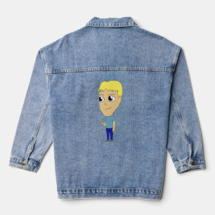 chibi denim jacket