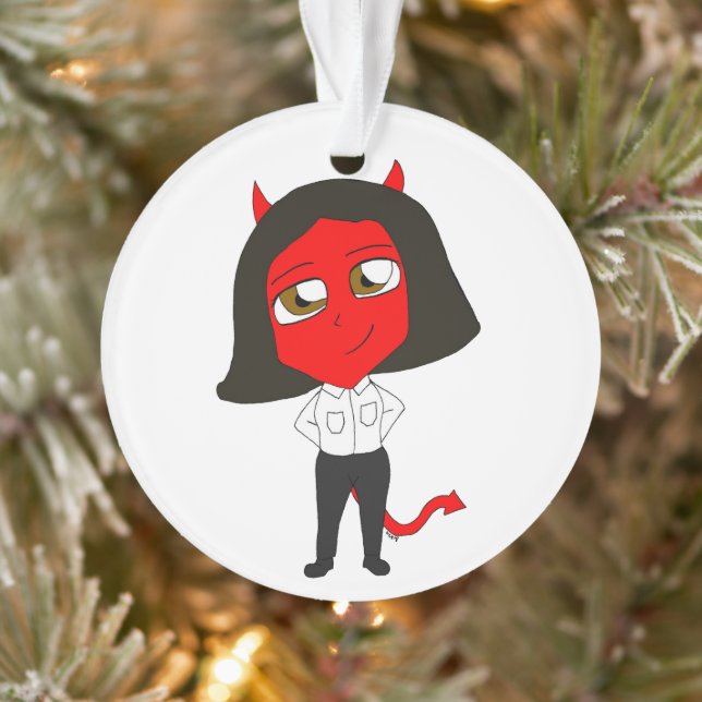 chibi devil girl ornament (Tree)