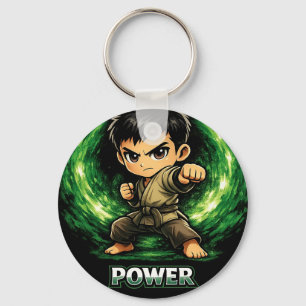 Chibi Dojo Power Centre Keychain