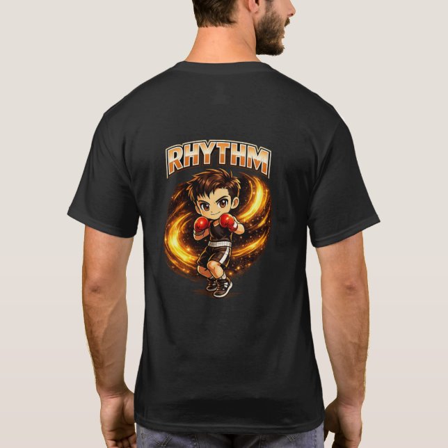 Chibi Dojo Rhythm Boxing T-Shirt (Back)