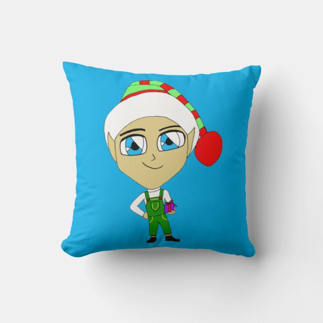 chibi elf  cushion (Front)