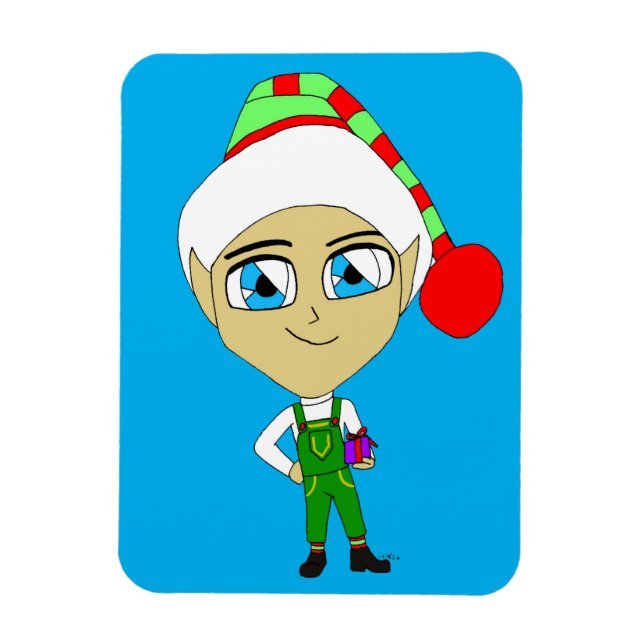 chibi elf    magnet (Vertical)