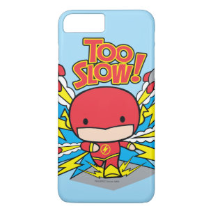 Chibi Flash Outrunning Rockets iPhone 8 Plus/7 Plus Case