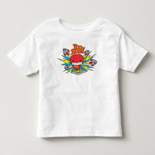 Chibi Flash Outrunning Rockets Toddler T-Shirt
