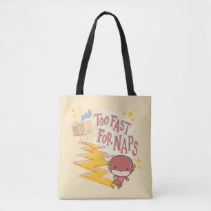 Chibi Flash Too Fast For Naps Tote Bag