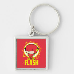 Chibi Flash With Electricity Key Ring
