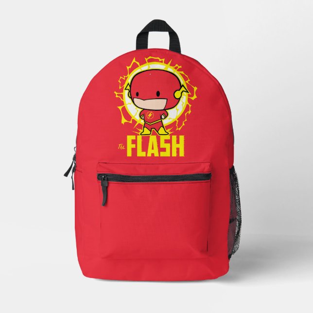 Chibi Flash With Electricity Printed Backpack (Front)