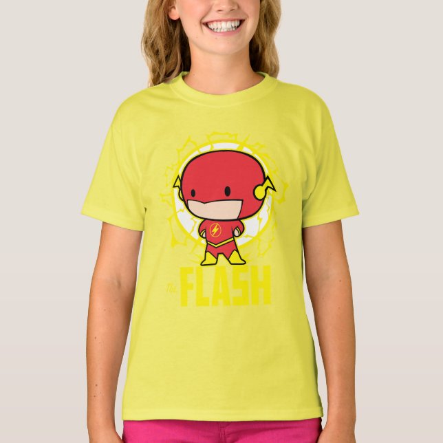 Chibi Flash With Electricity T-Shirt (Front)