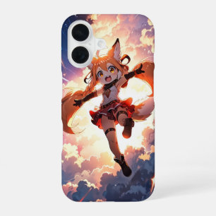 Chibi Fox Girl iPhone 16 Case