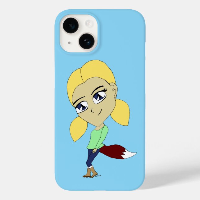chibi foxy girl  Case-Mate iPhone case (Back)