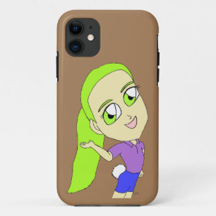 chibi girl with a bunny tail   Case-Mate iPhone case