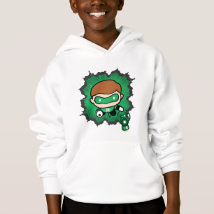 Chibi Green Lantern Flying Through Space